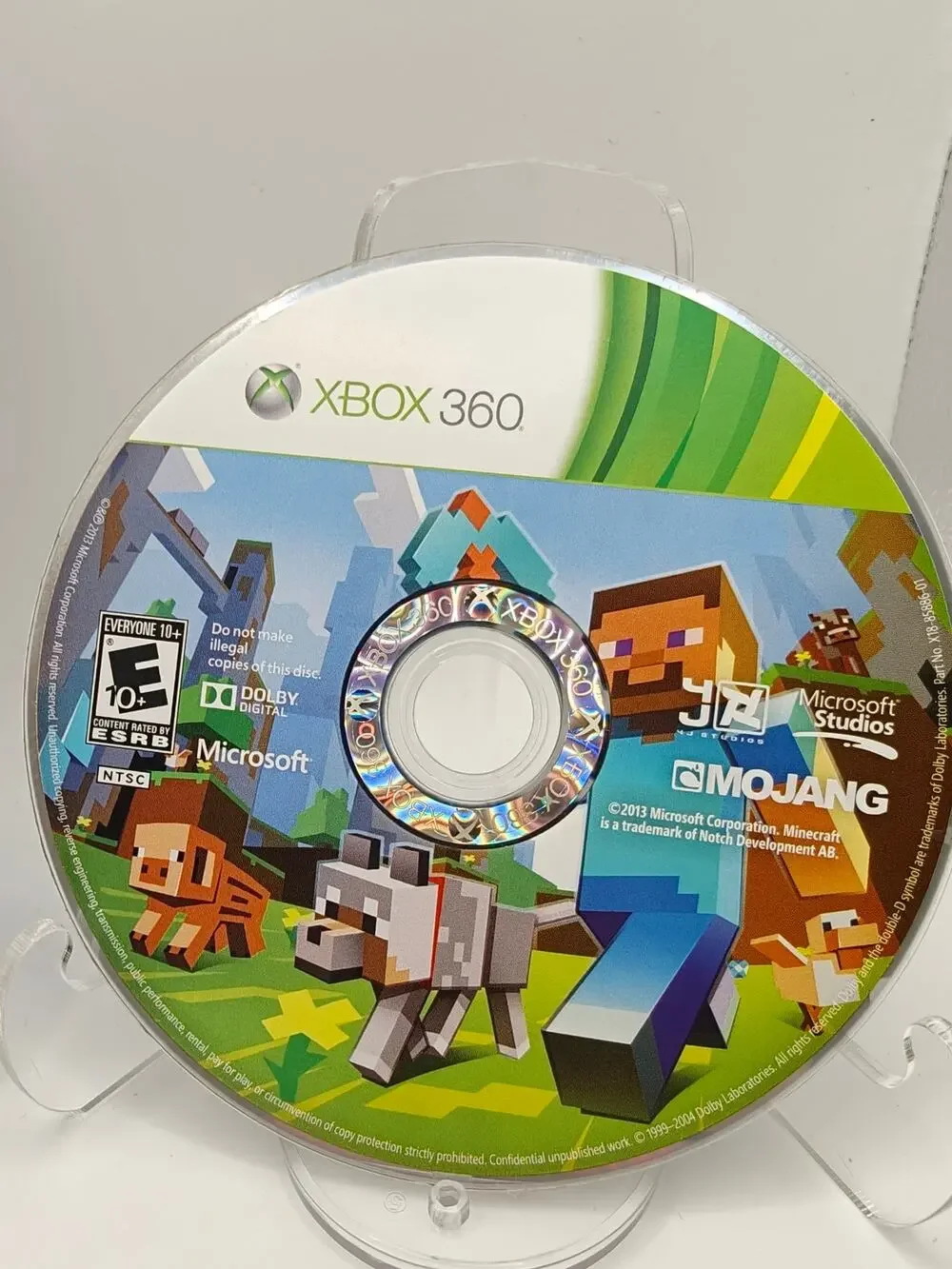 Minecraft Xbox 360 Edition Disc Only – Mojang Sandbox